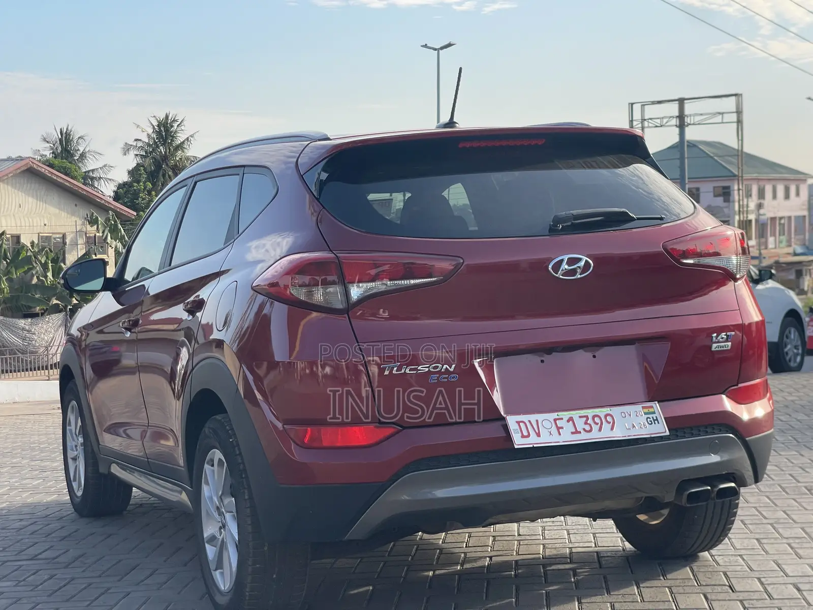 Hyundai Tucson Eco AWD 2017 Red