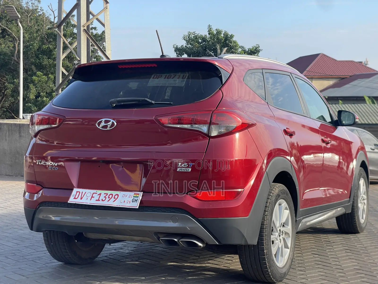 Hyundai Tucson Eco AWD 2017 Red