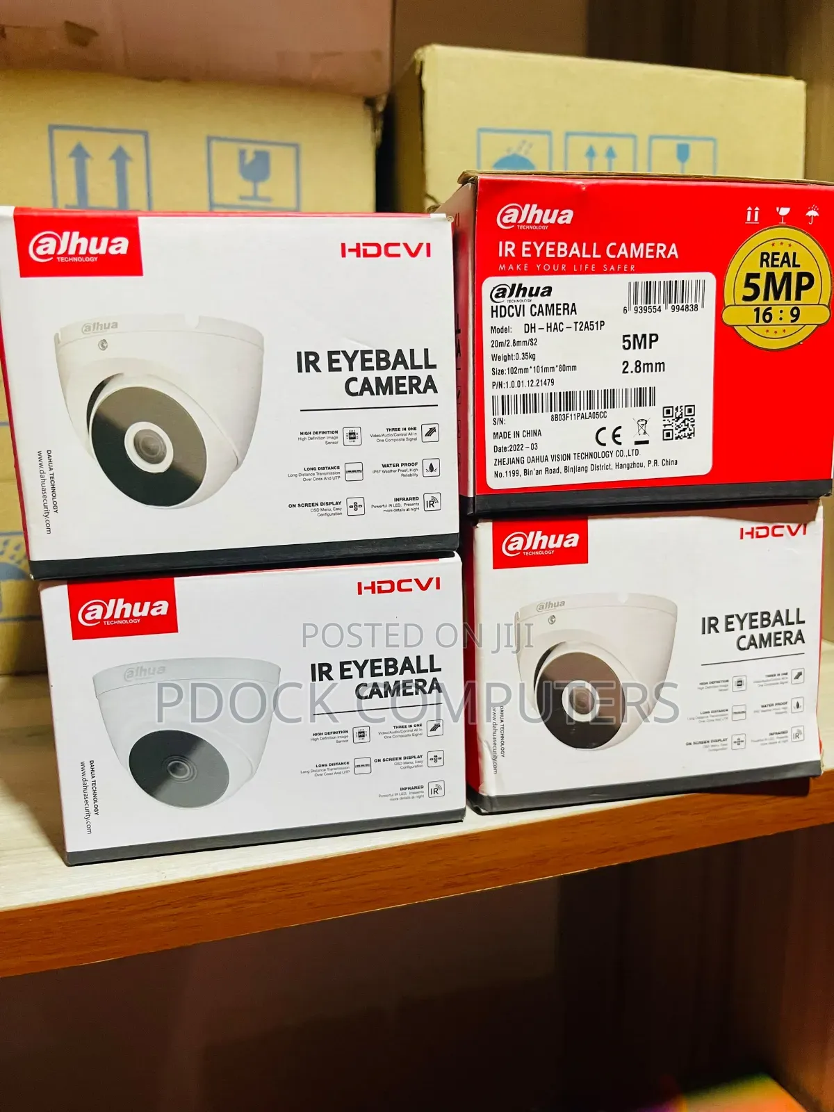 Dahua Analog IR EyeBall Camera 5MP