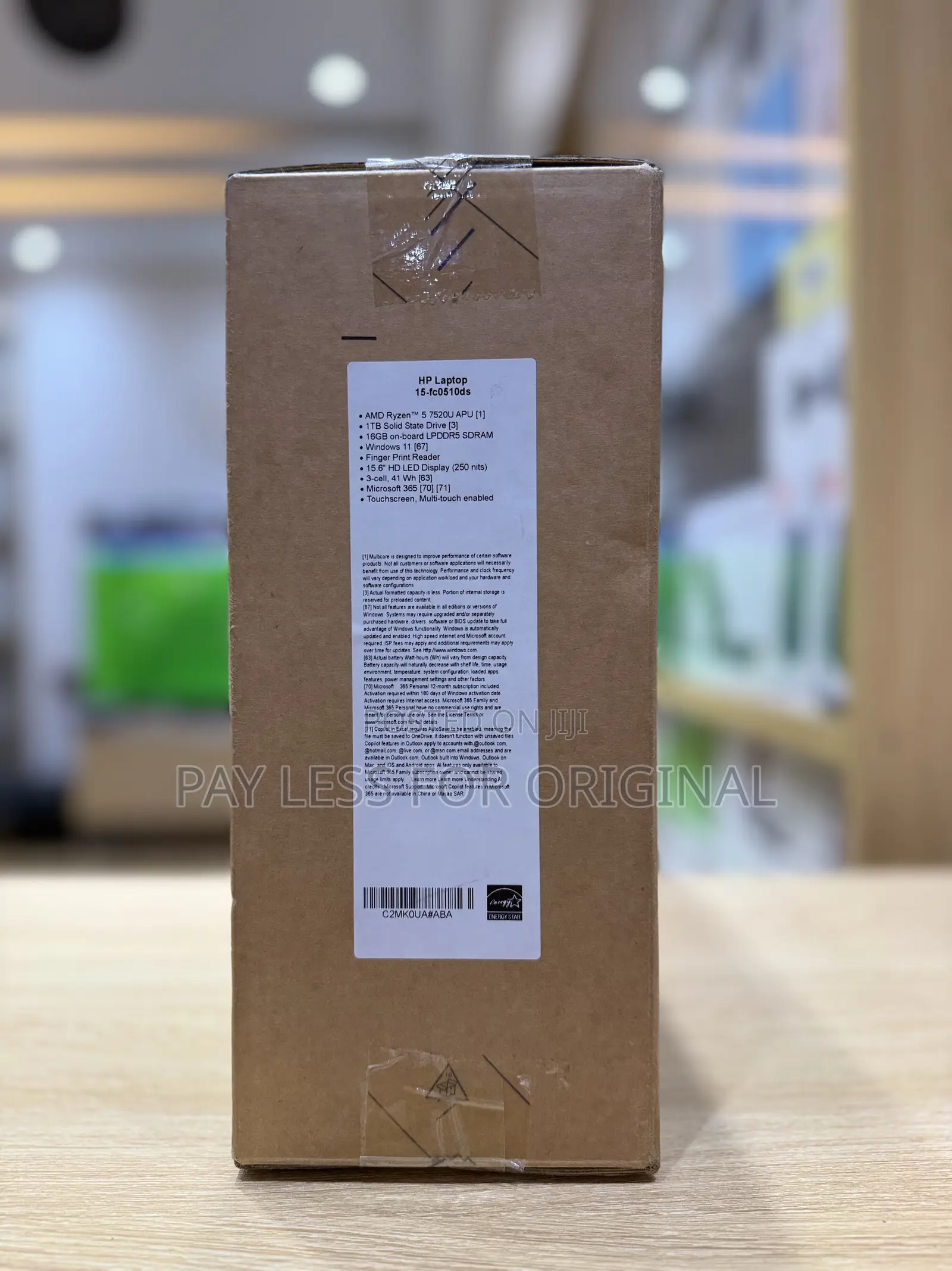 New Laptop HP 15 16GB AMD Ryzen 5 SSD 1T