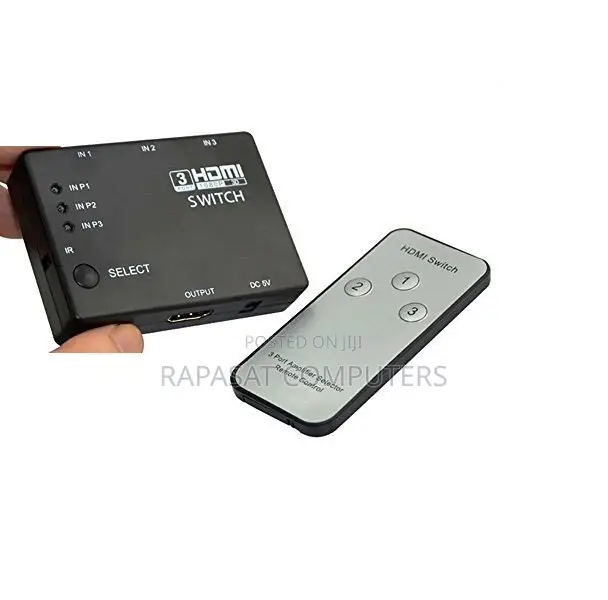 HDMI Switch 3-In, 1-Out
