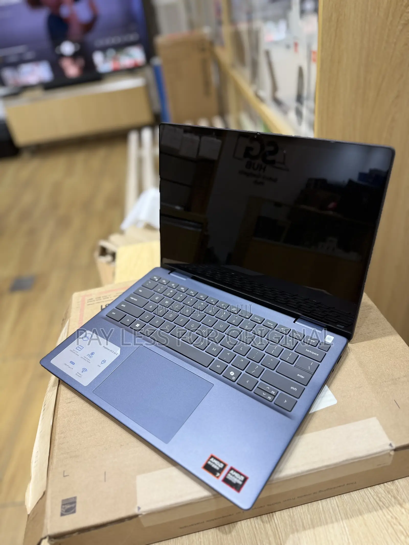 New Laptop Dell Inspiron 7566 16GB AMD Ryzen 7 SSD 512GB