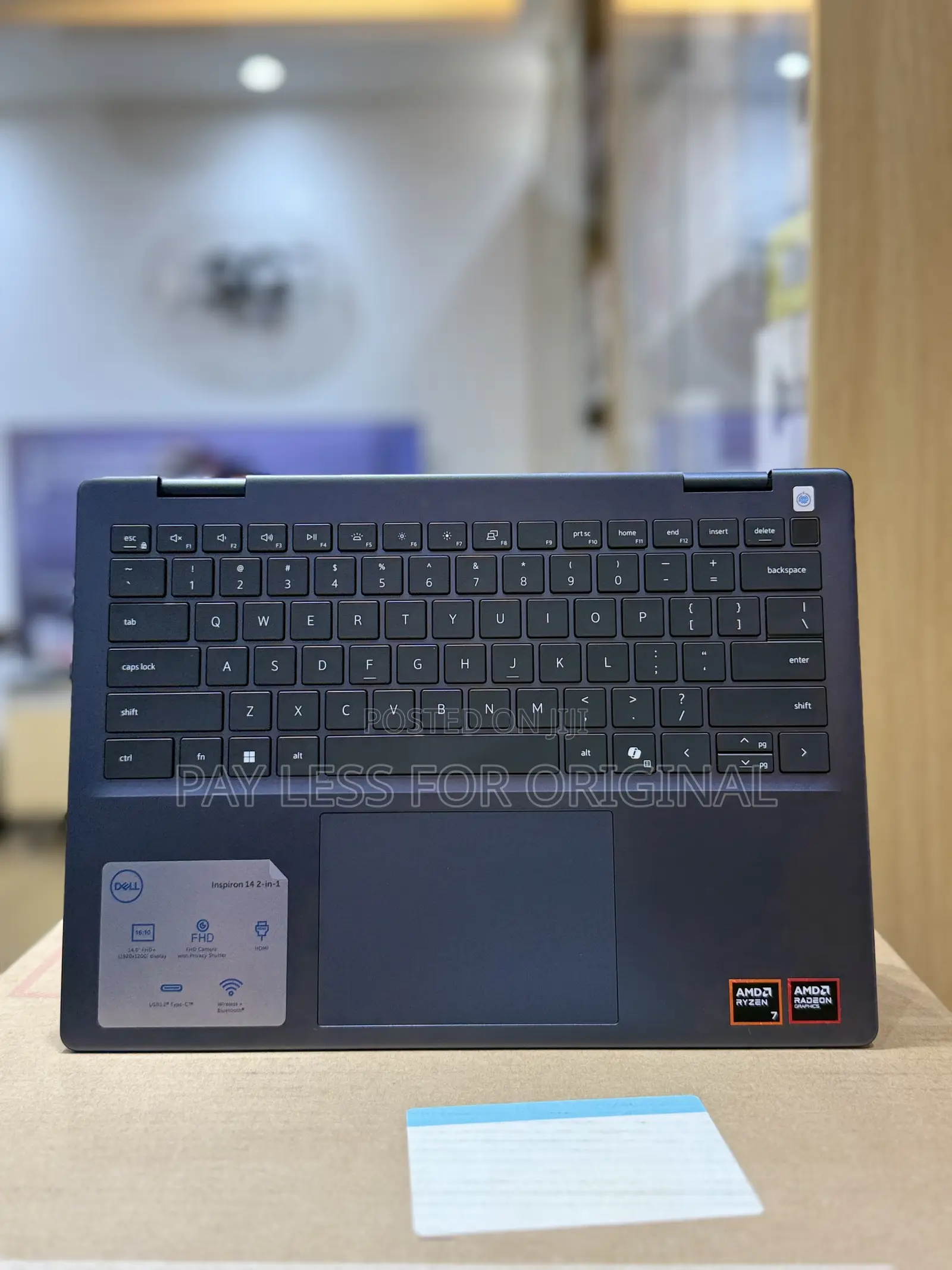 New Laptop Dell Inspiron 7566 16GB AMD Ryzen 7 SSD 512GB