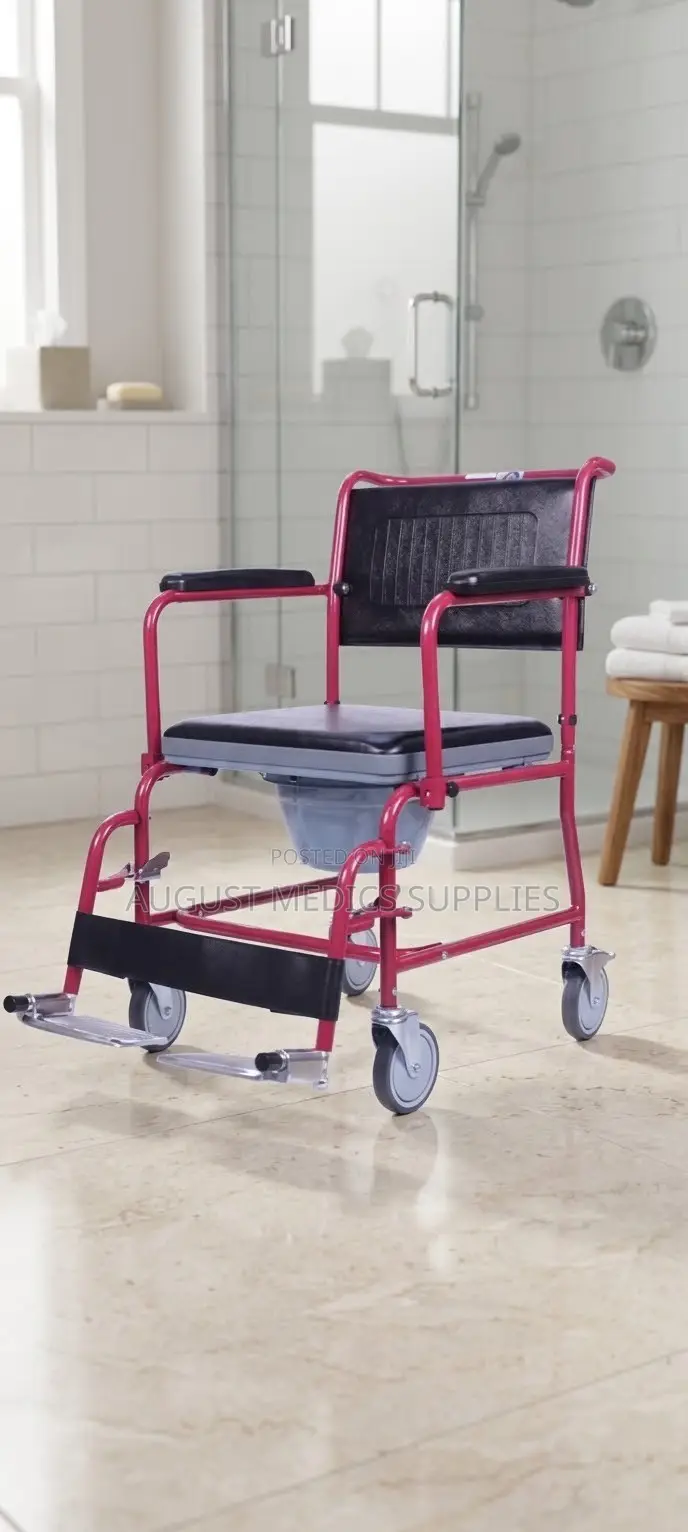 Commode Chair With Wheels