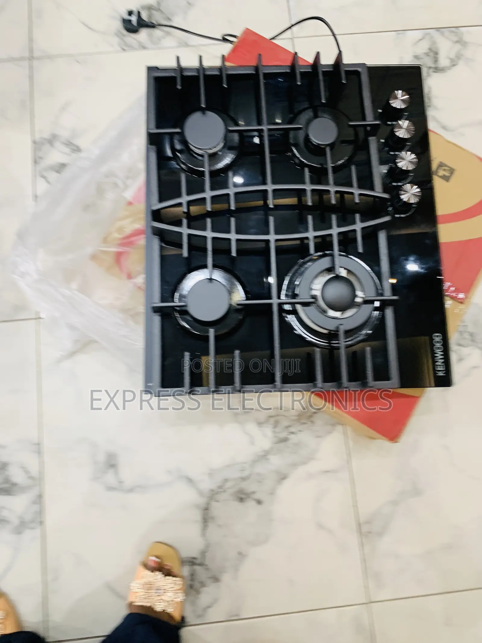 Available Kenwood 60cm 4 Gas Inbuilt Cooker – Built-in 4Burner Gas Hob