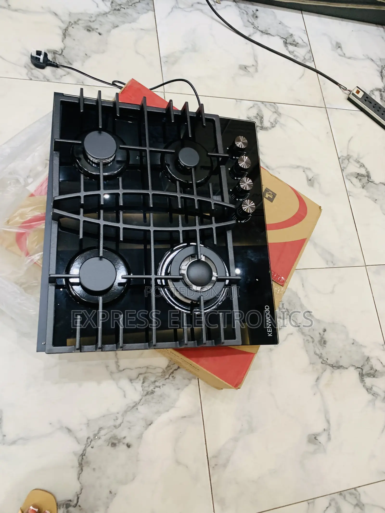 Call for Kenwood 60cm 4 Gas Inbuilt Cooker – Built-in 4 Burner Gas Hob