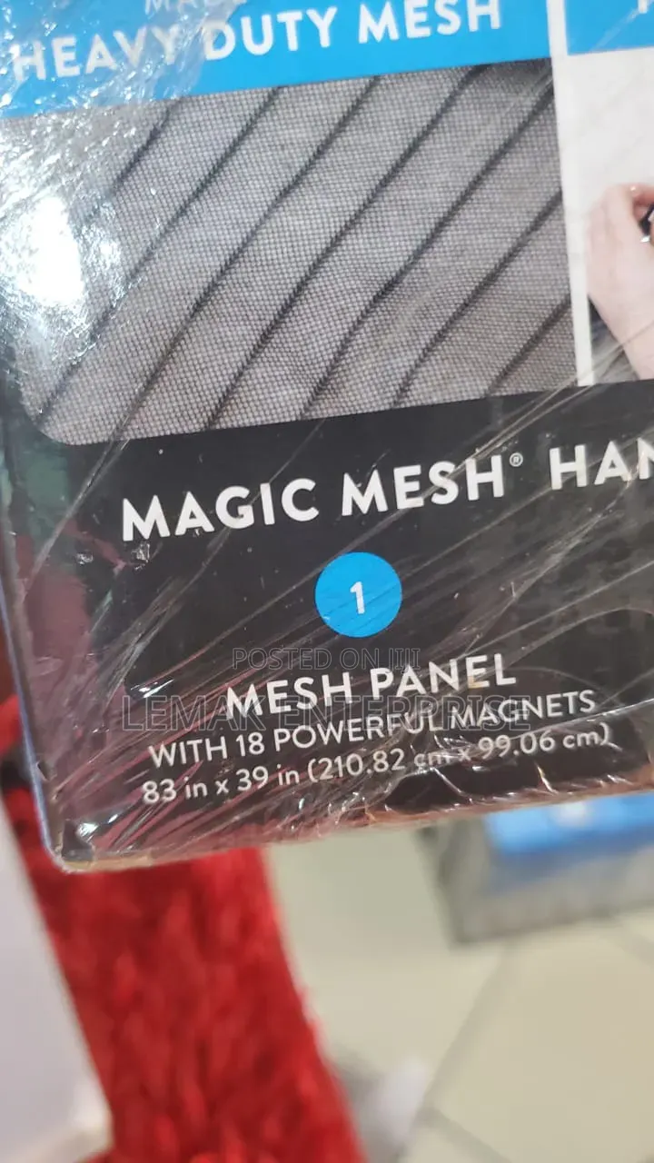 Magic Mesh Deluxe Hands-Free Screen Door. From USA