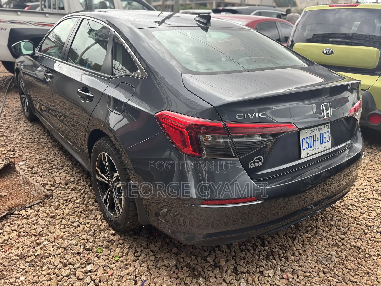 Honda Civic EX CVT 2023 Gray