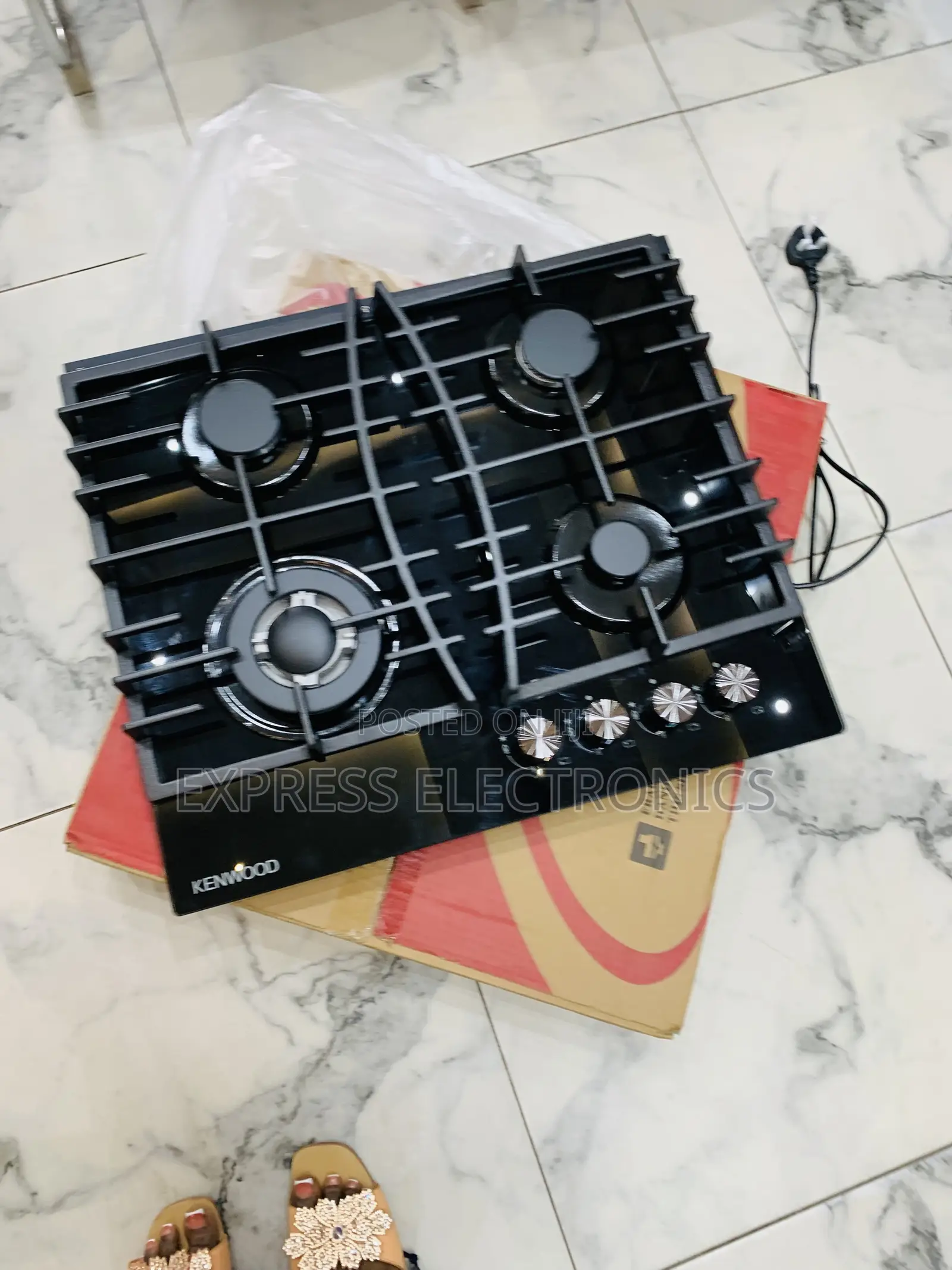 Call  for Kenwood 60cm 4 Gas Cooker – Built-in 4 Burner Gas Hob