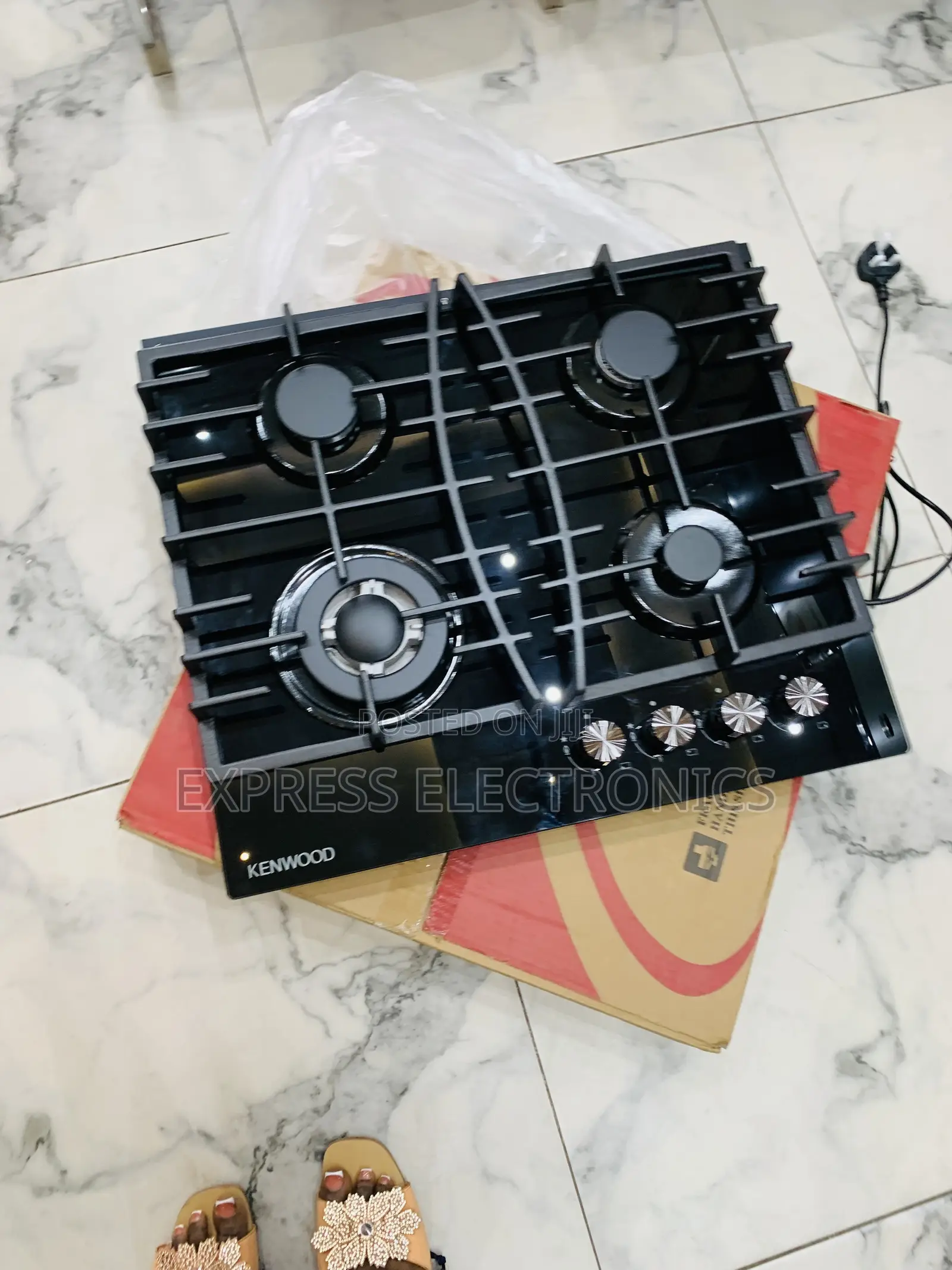 Call  for Kenwood 60cm 4 Gas Cooker – Built-in 4 Burner Gas Hob