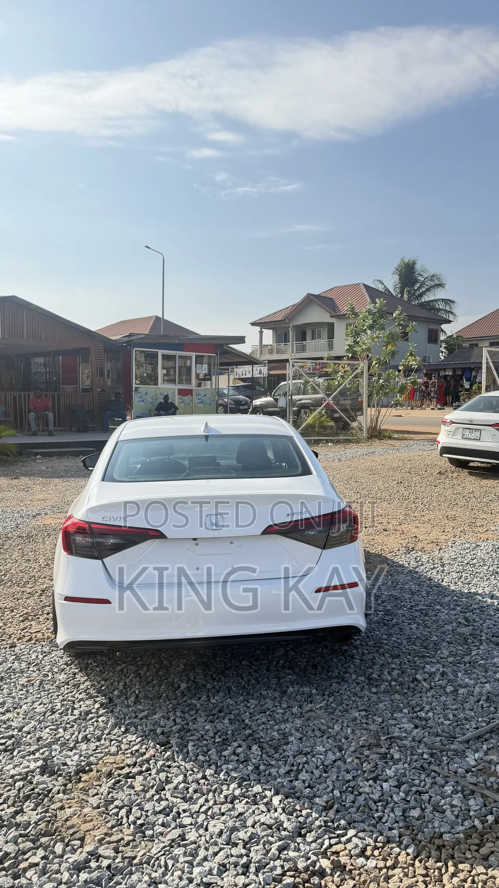 Honda Civic EX 2022 White