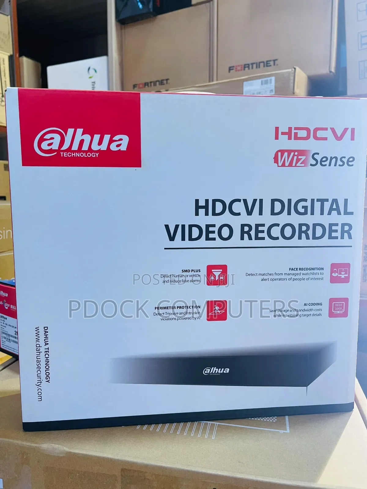 Dahua DVR 4CH Penta-Brid 5MP Value/1080p Compact 1U 1HDD WizSense