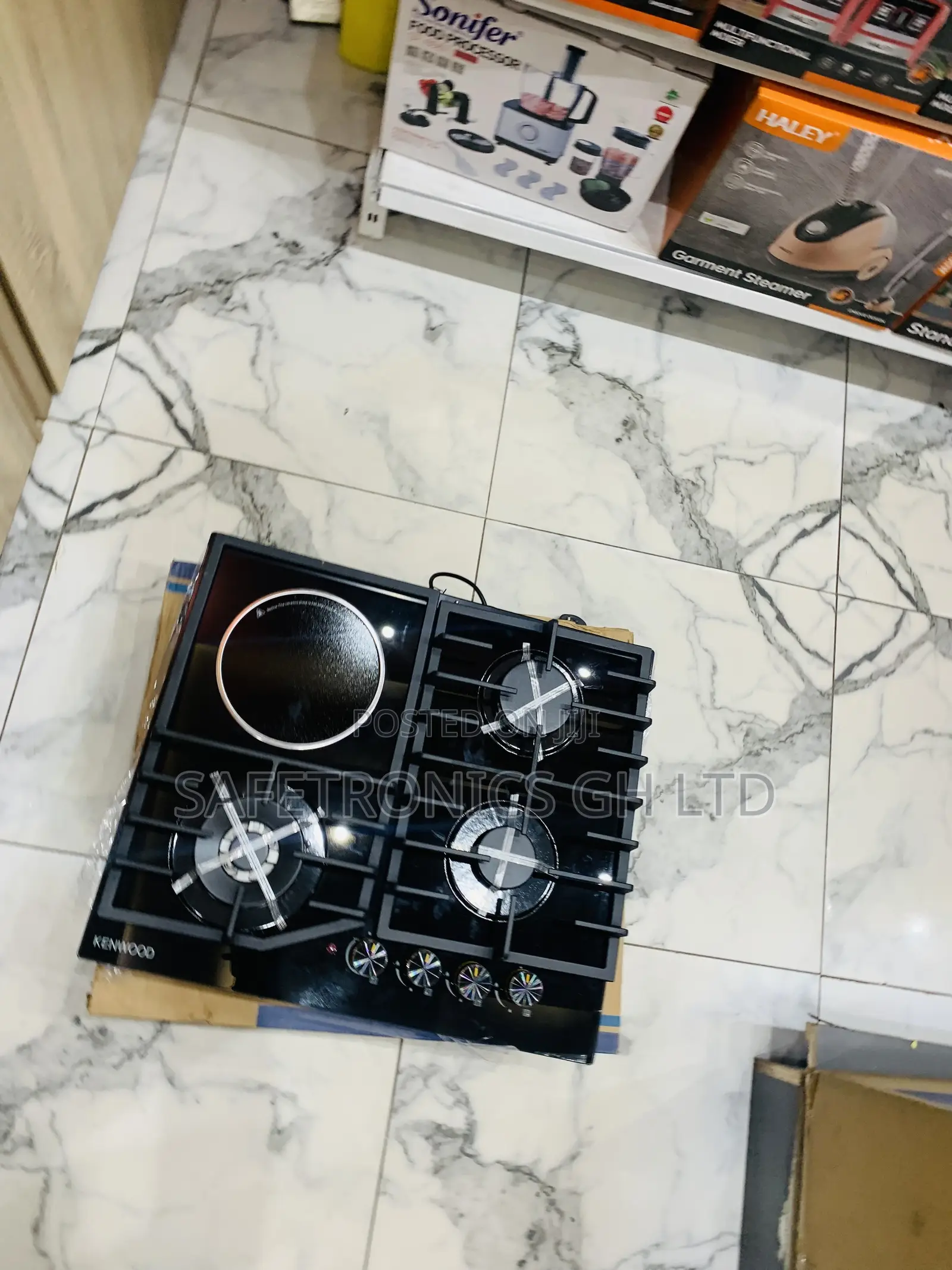 Perfect Sleek < Inbuilt 60cm 1 Electric 3 Gas Kenwood Hob