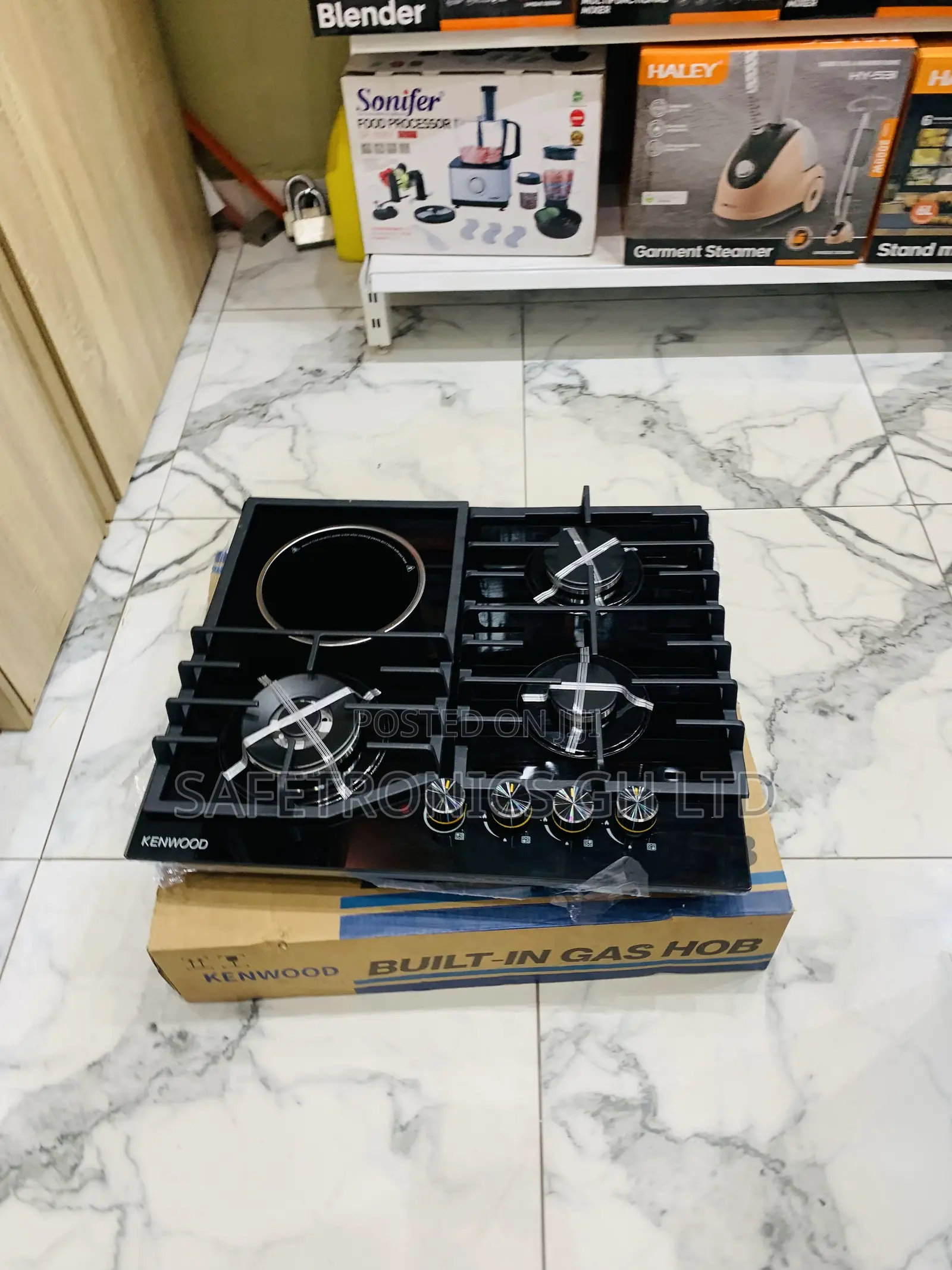Newly Virtual * Inbuilt Kenwood 3 Gas 1 Electric 60cm Hob
