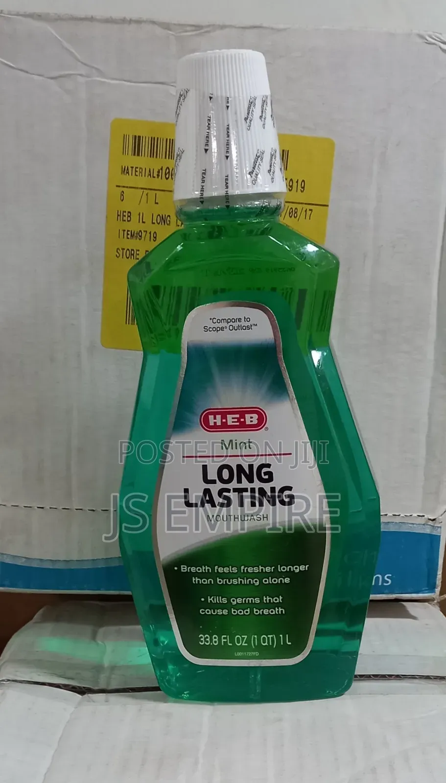H.E.B Mint Mouth Wash