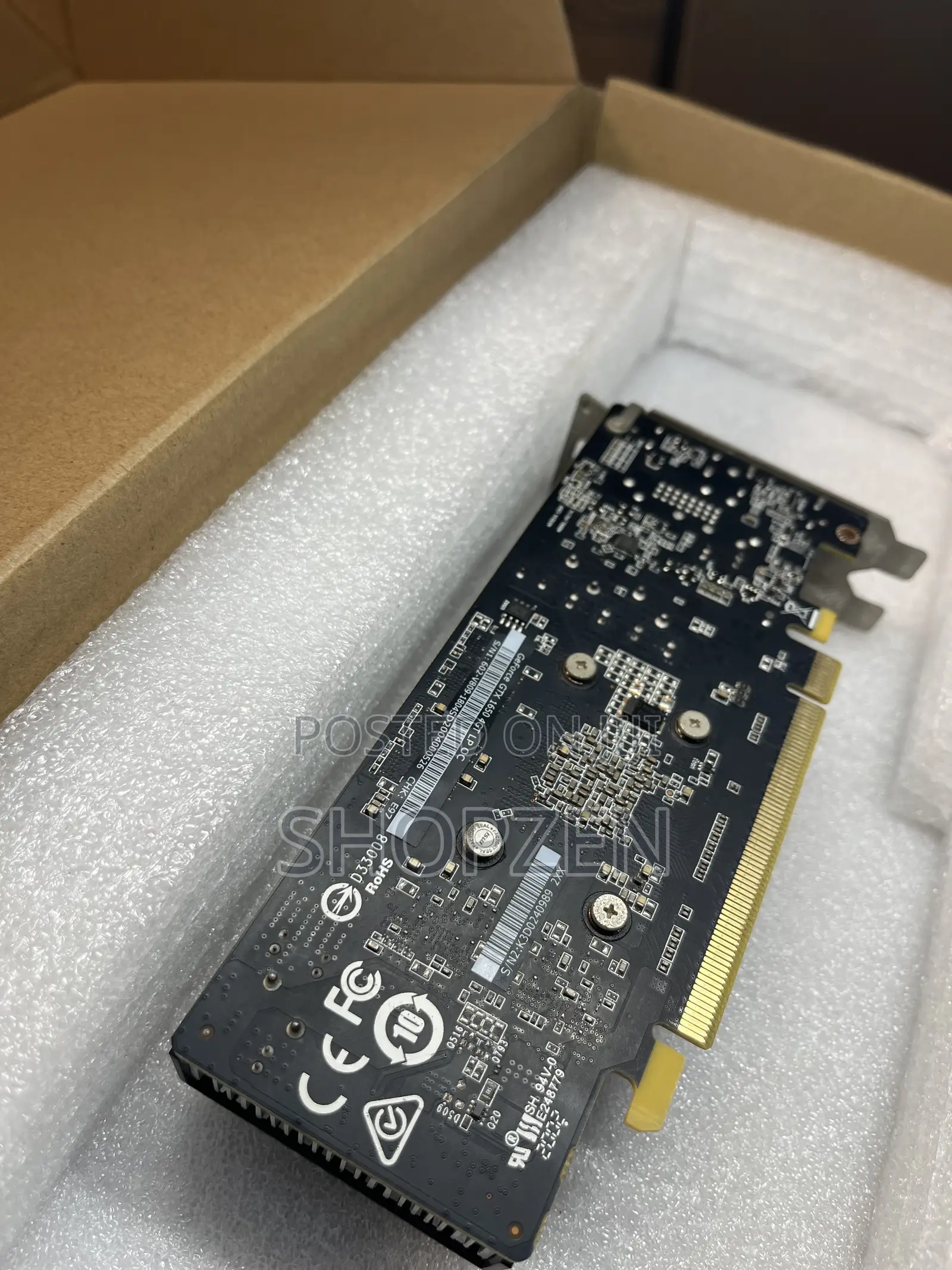 MSI GTX 1650 Non Powered