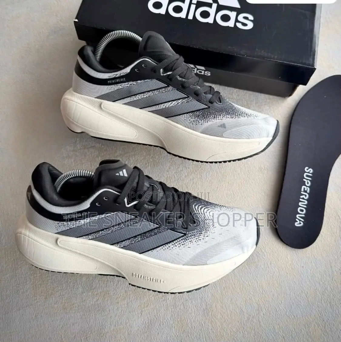 Adidas Supernova Rise 3 - Primeweave - Cloud White