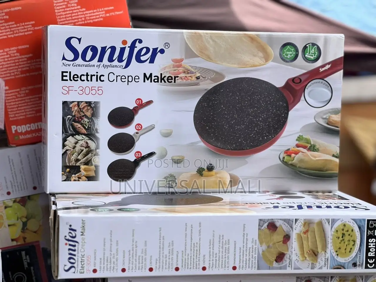 Sonifer Electric Crepe Maker