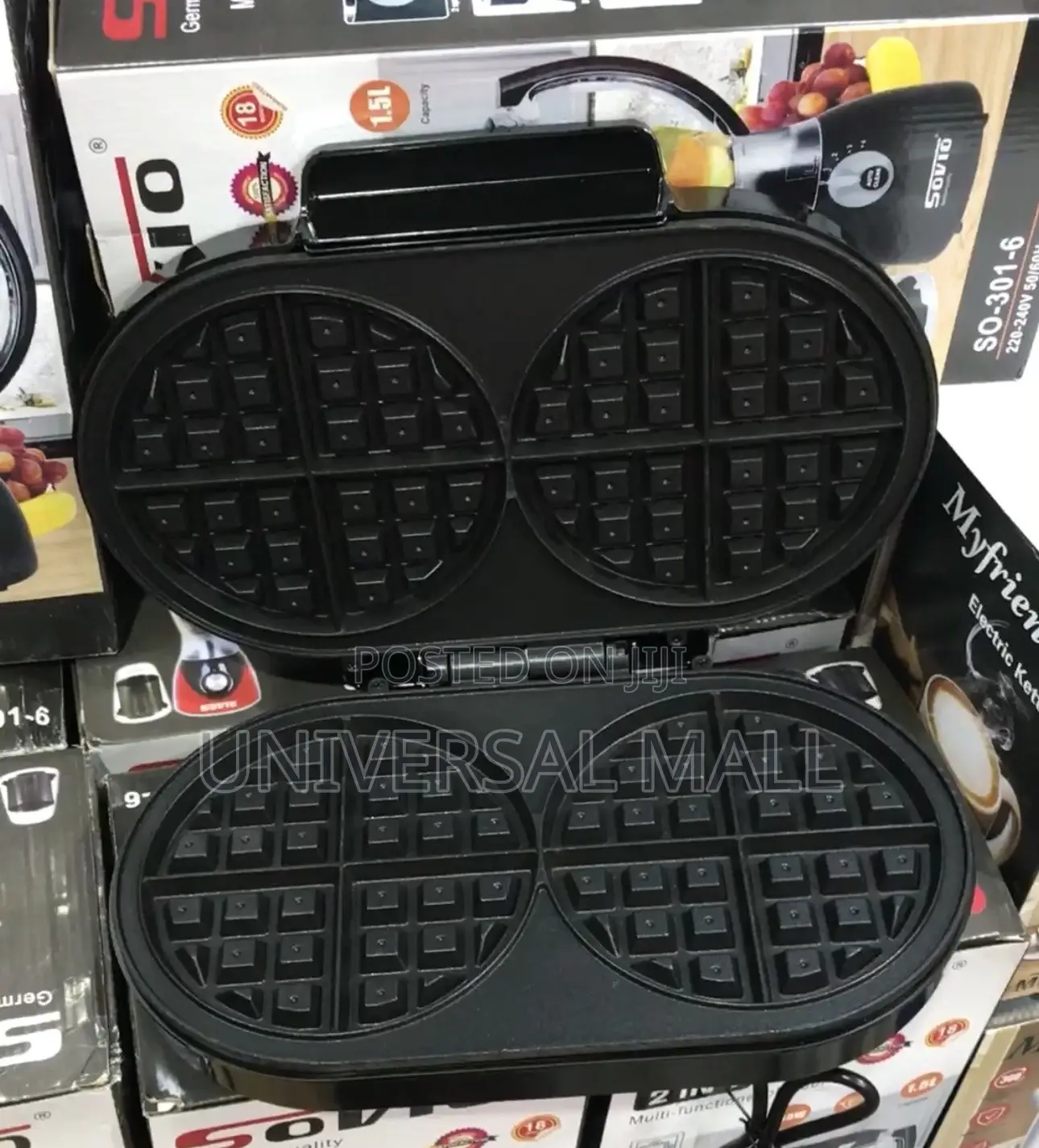Sokany Double Waffle Maker