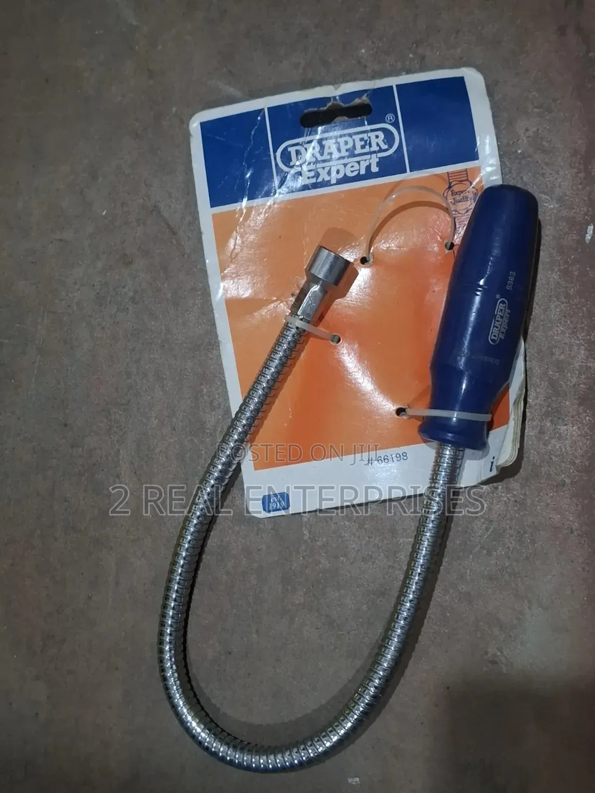 Draper Expert Flexible Shaft Hose Clip Nut Driver / Spinner Wrench