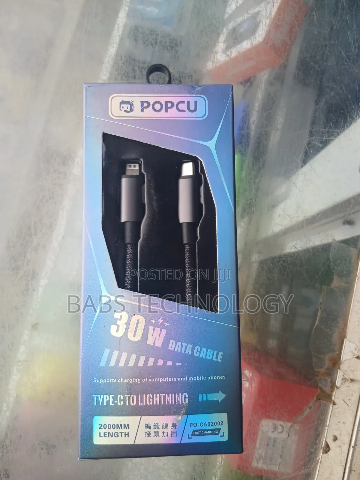 30w Popcu 2m USB-C to Lightning