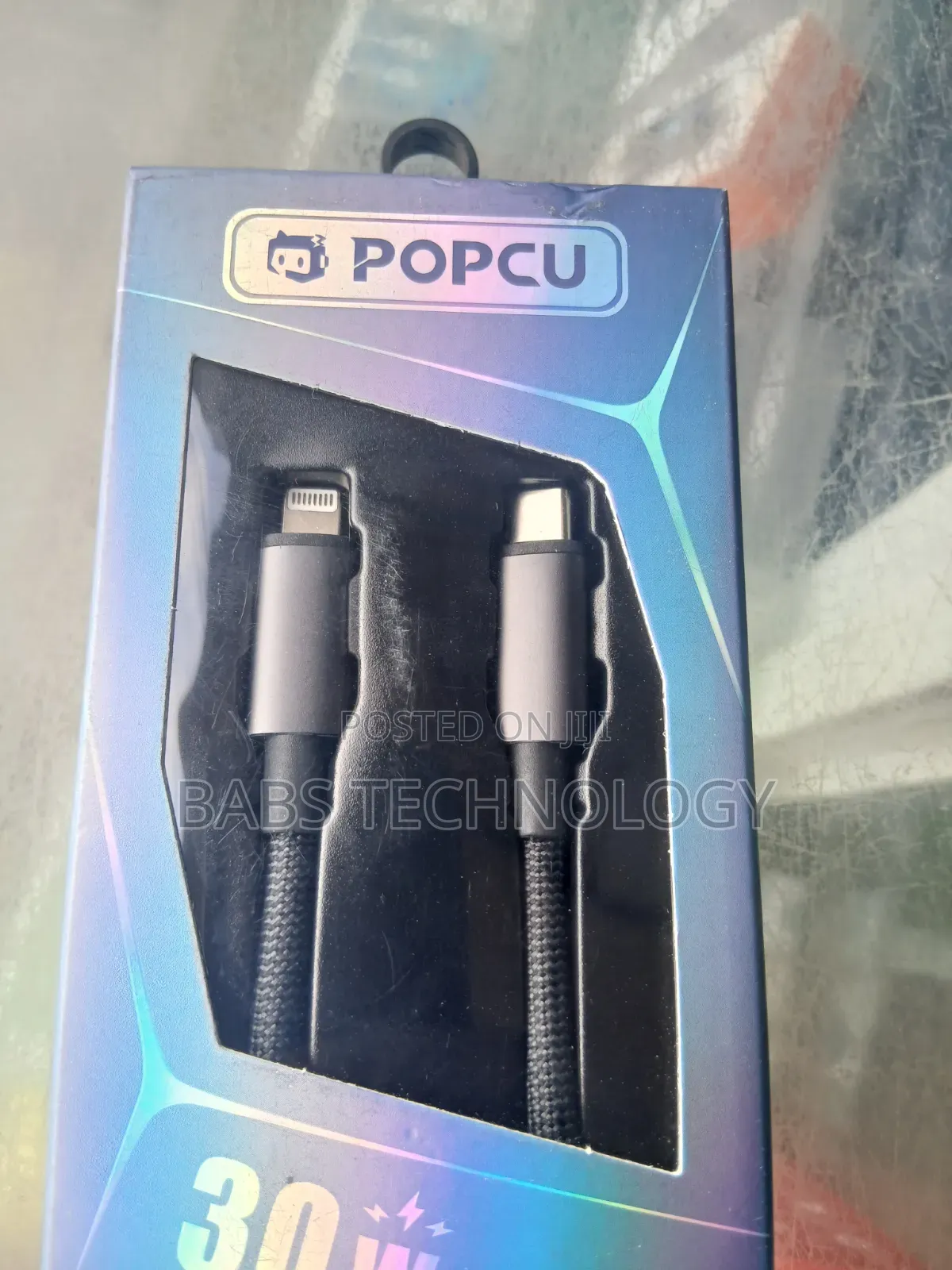30w Popcu 2m USB-C to Lightning