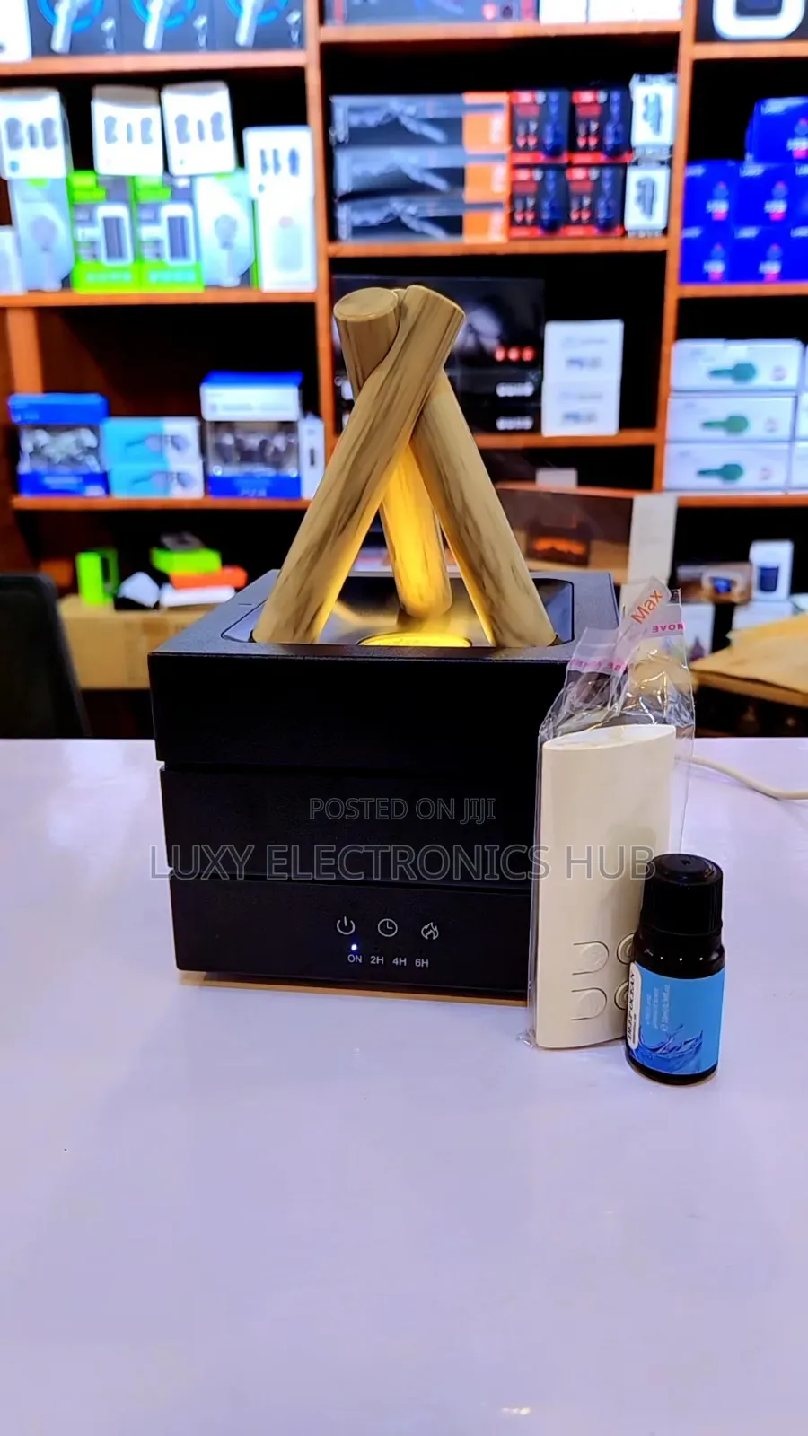 Bonfire Flame Diffuser + Free Essential Oil