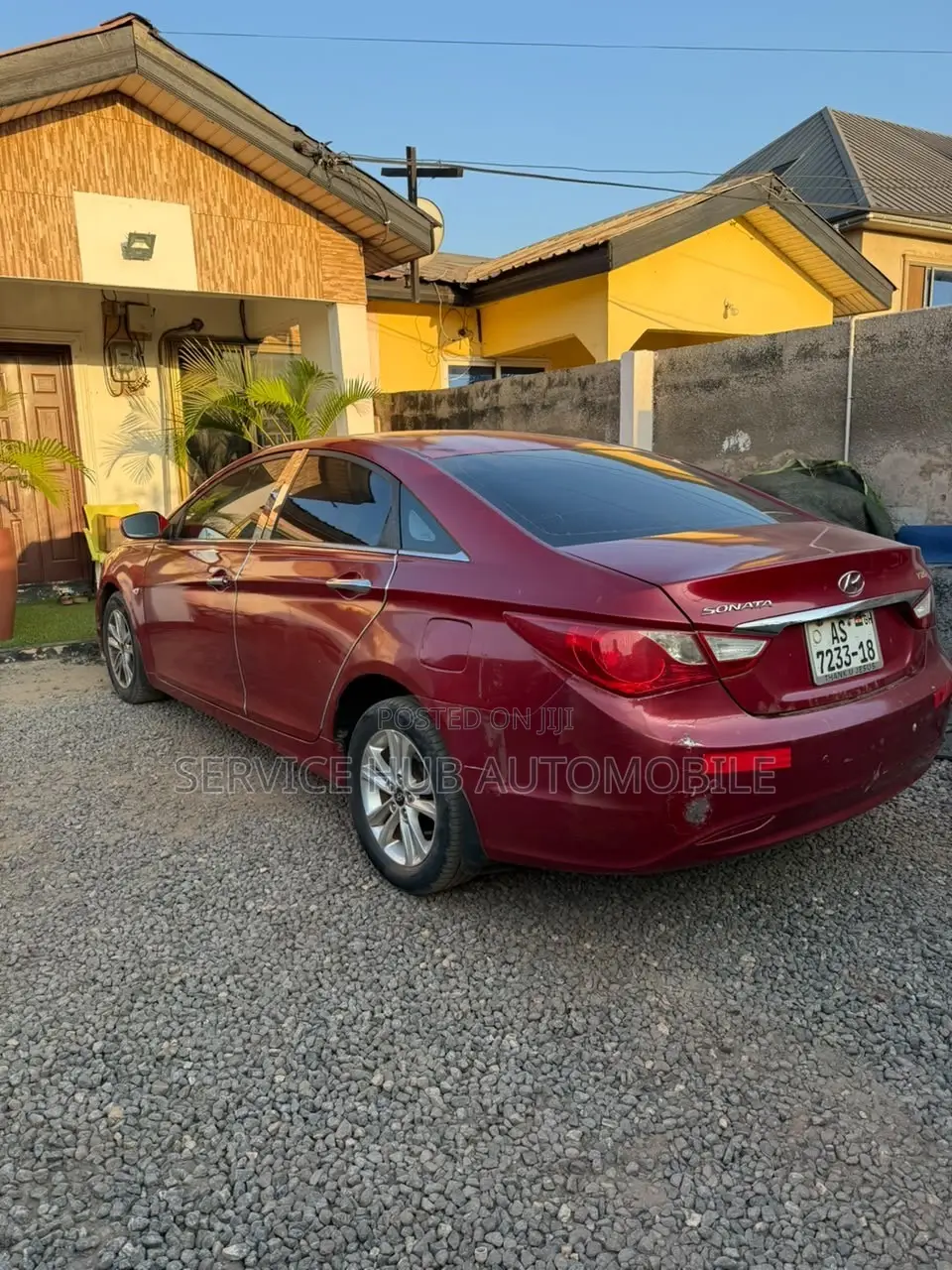 Hyundai Sonata SE 2.0T Sedan FWD (2.0L 4cyl 6A) 2013 Red