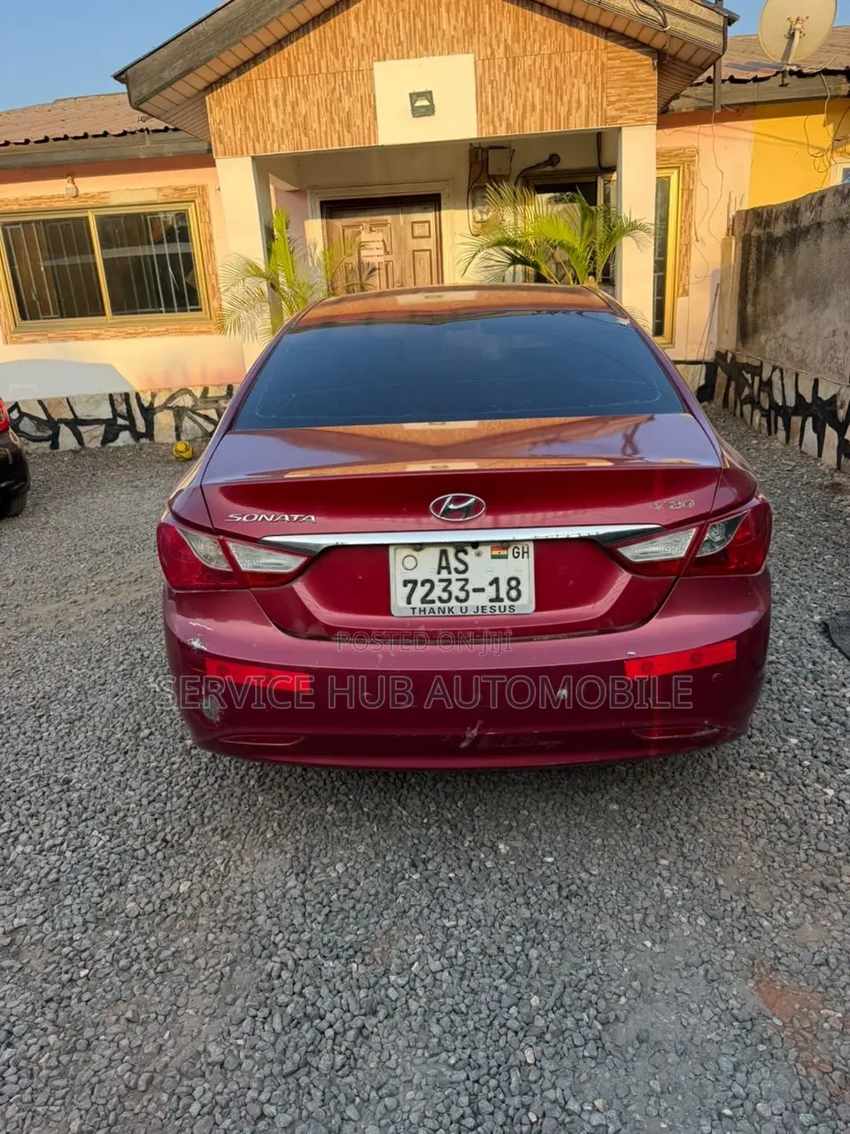 Hyundai Sonata SE 2.0T Sedan FWD (2.0L 4cyl 6A) 2013 Red