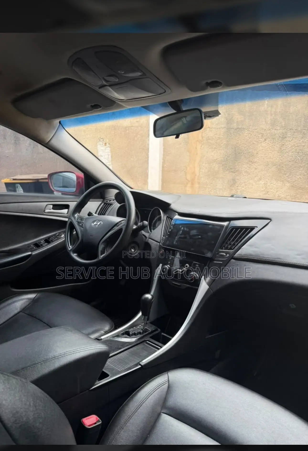 Hyundai Sonata SE 2.0T Sedan FWD (2.0L 4cyl 6A) 2013 Red