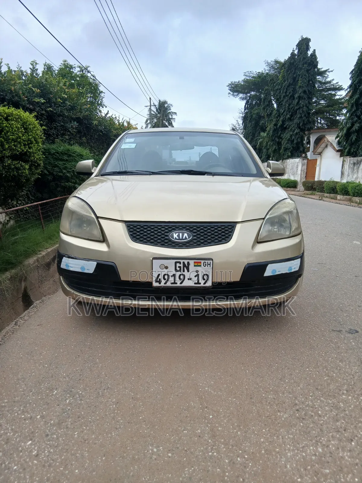 Kia Rio 2009 Gold