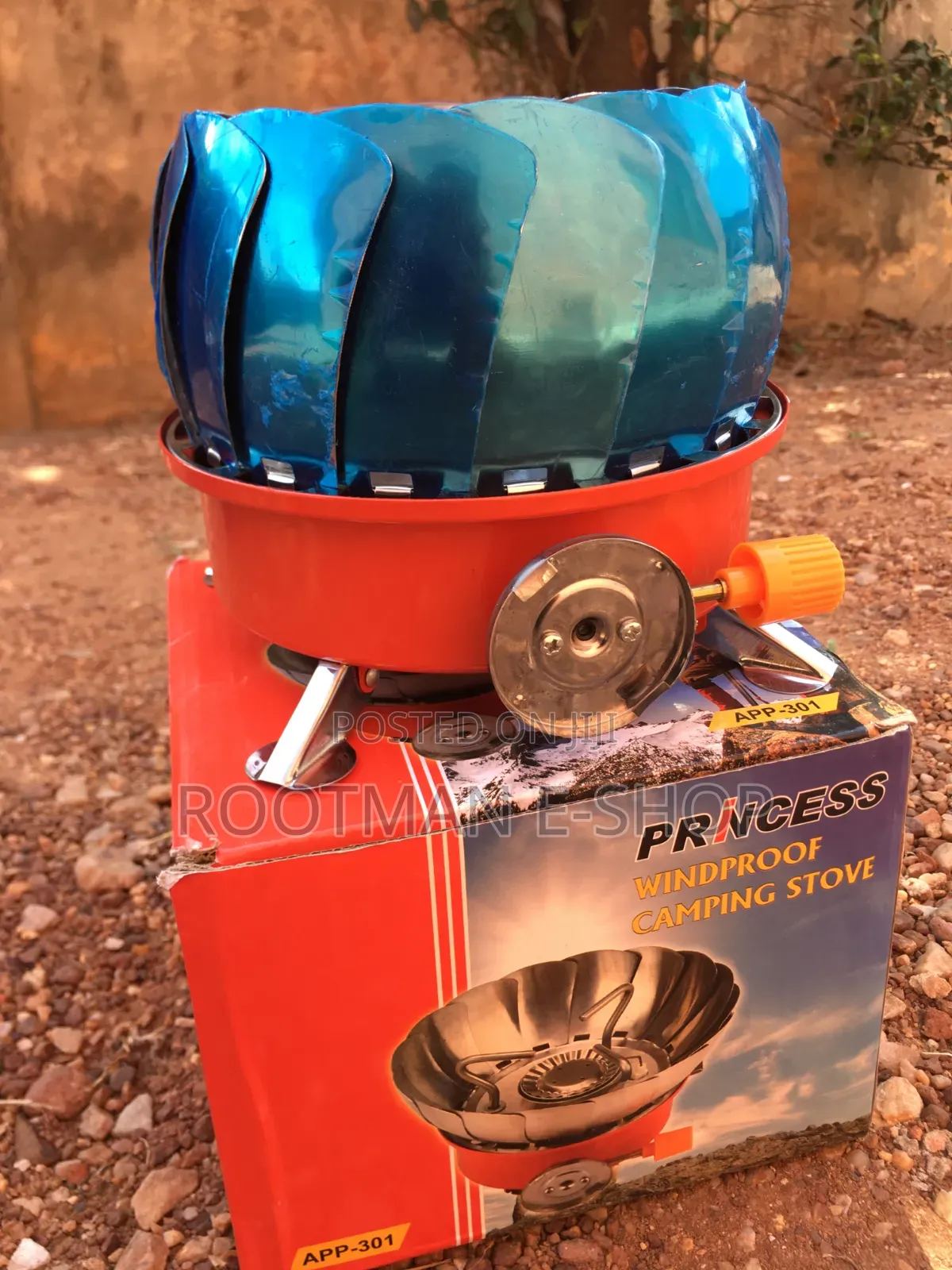 Princess Windproof Camping Stove (2 Refill Gas)