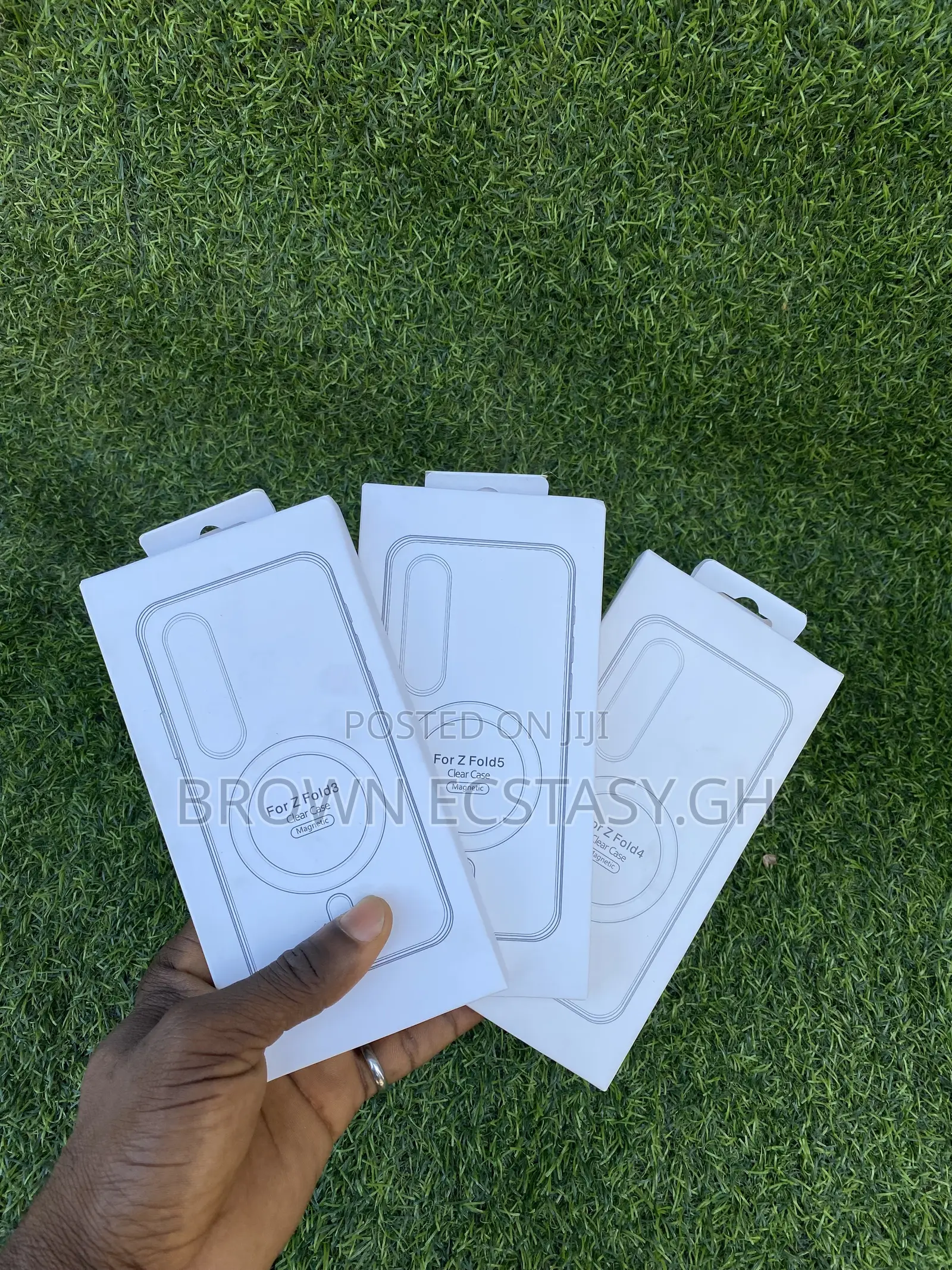 Galaxy Z Fold 3/4/5/6/7/8 Ultra Transparent Case