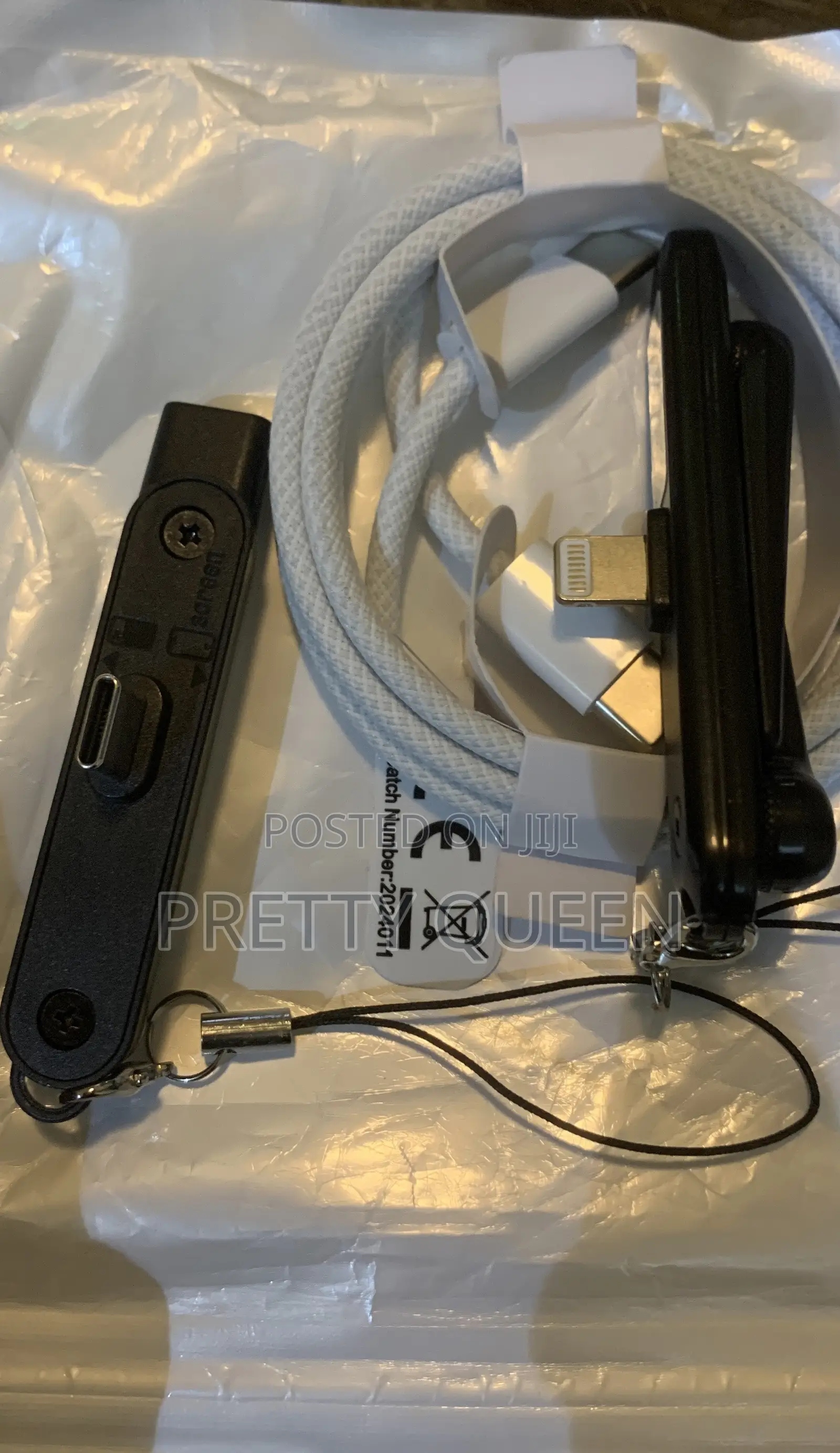 Original Fast Type C iPhone Cable Charger With Adapter