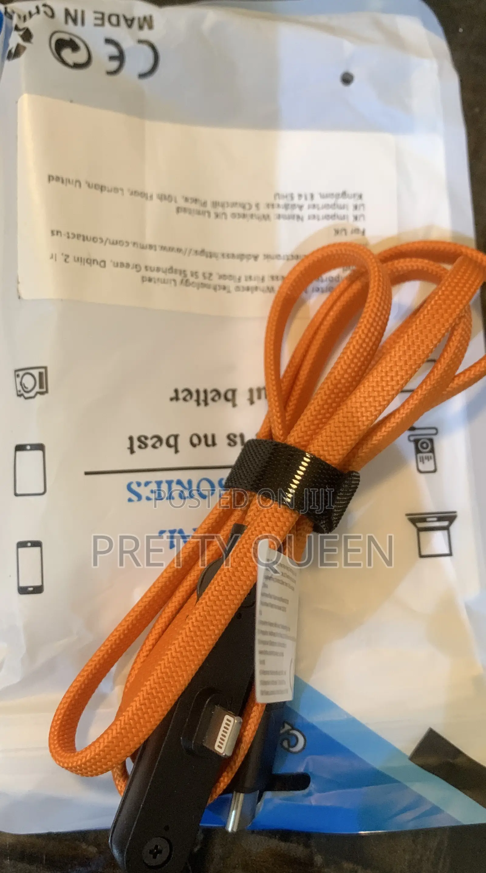 Original Fast Type C iPhone Cable Charger With Adapter