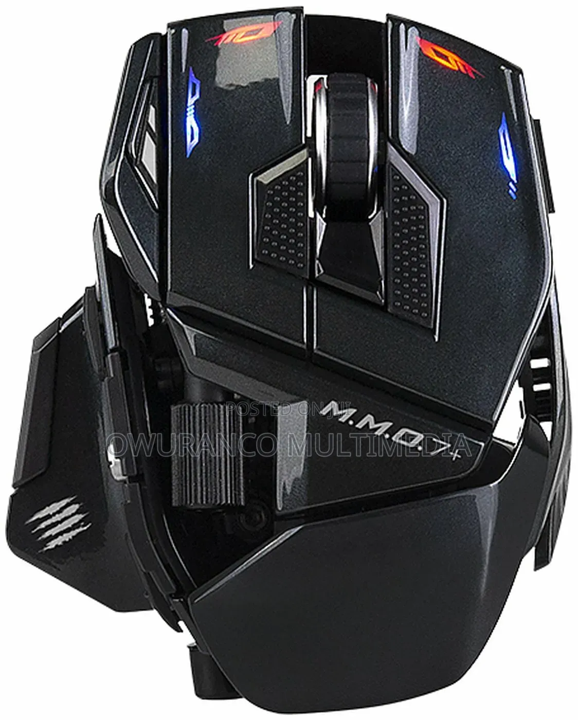 Mad Catz M.M.O.7 Gaming Mouse With All Mounts - 6400 DPI, 78 Commands