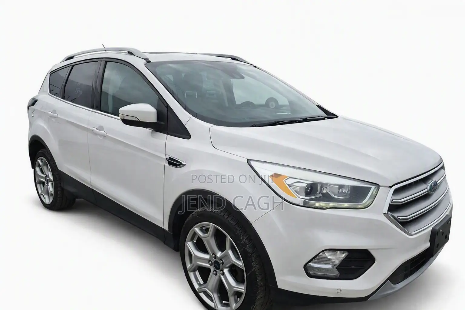 Ford Escape Titanium 4x4 2017 White