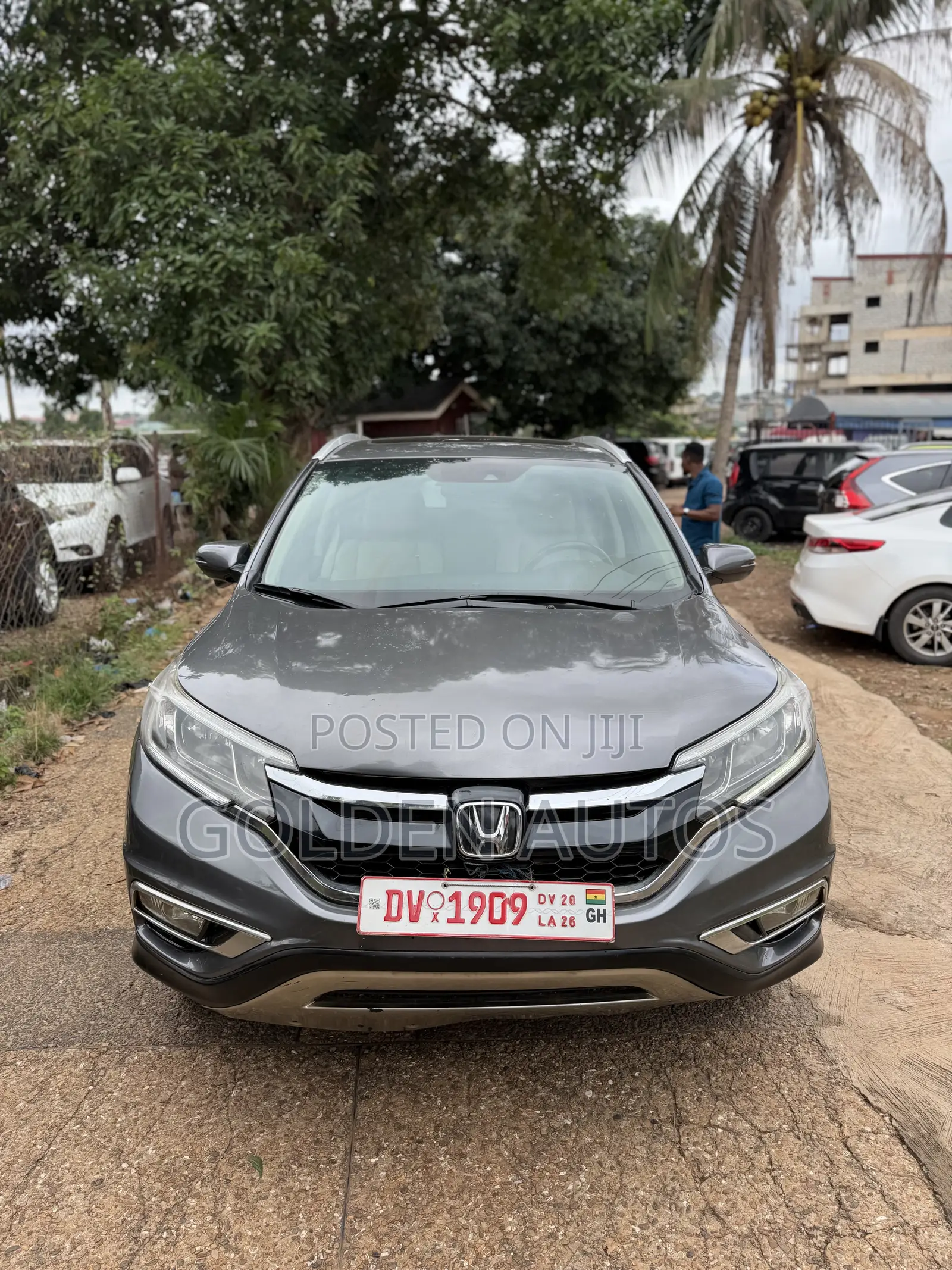 Honda CR-V Touring 4dr SUV AWD (2.4L 4cyl CVT) 2016 Gray