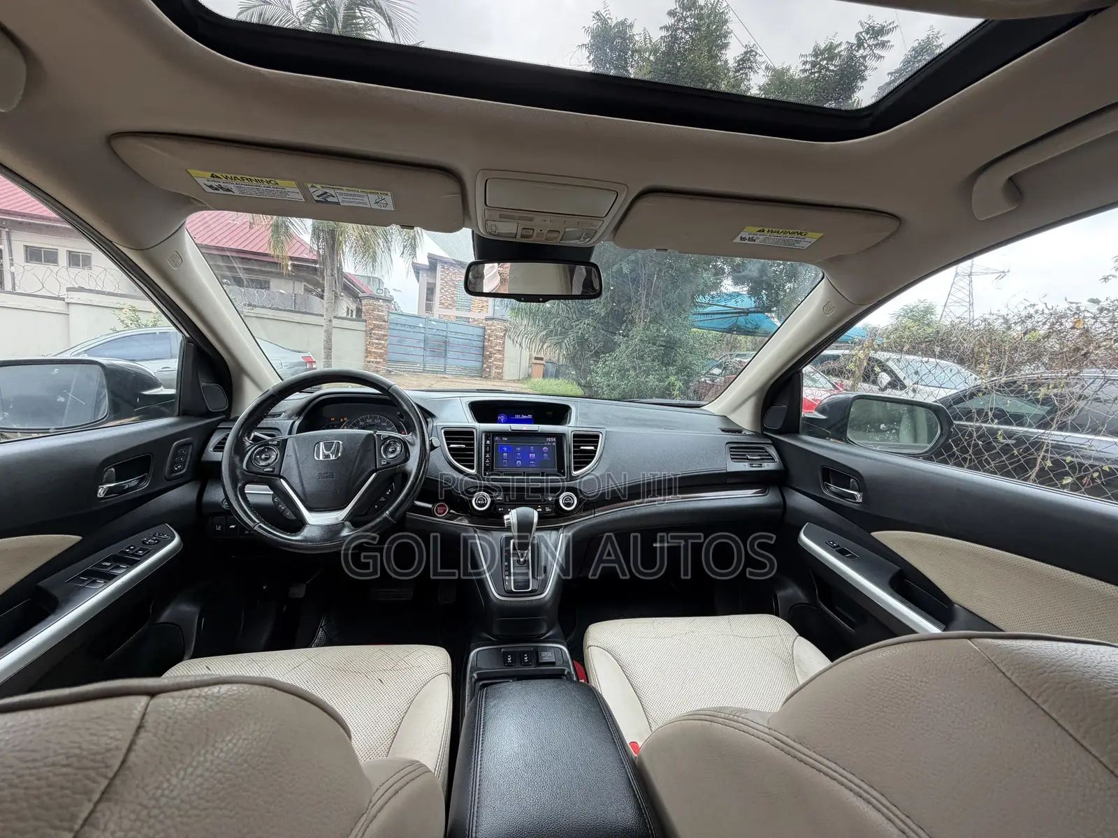 Honda CR-V Touring 4dr SUV AWD (2.4L 4cyl CVT) 2016 Gray