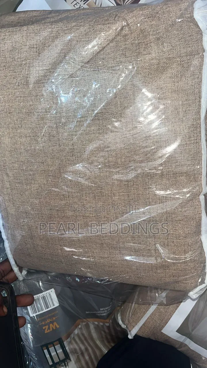 Elegant Modern Quality Heavy 10ft Total Blackout Textured Curtains
