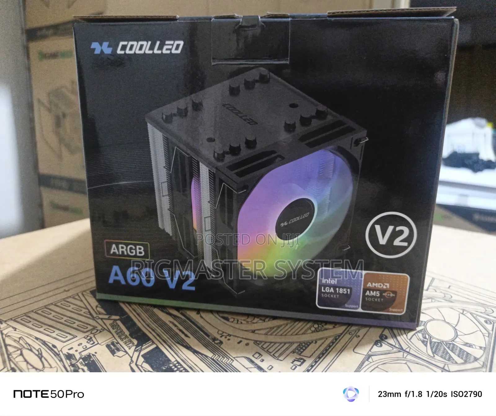 COOLLEO A60 V2 Argb Heatsink Cooler