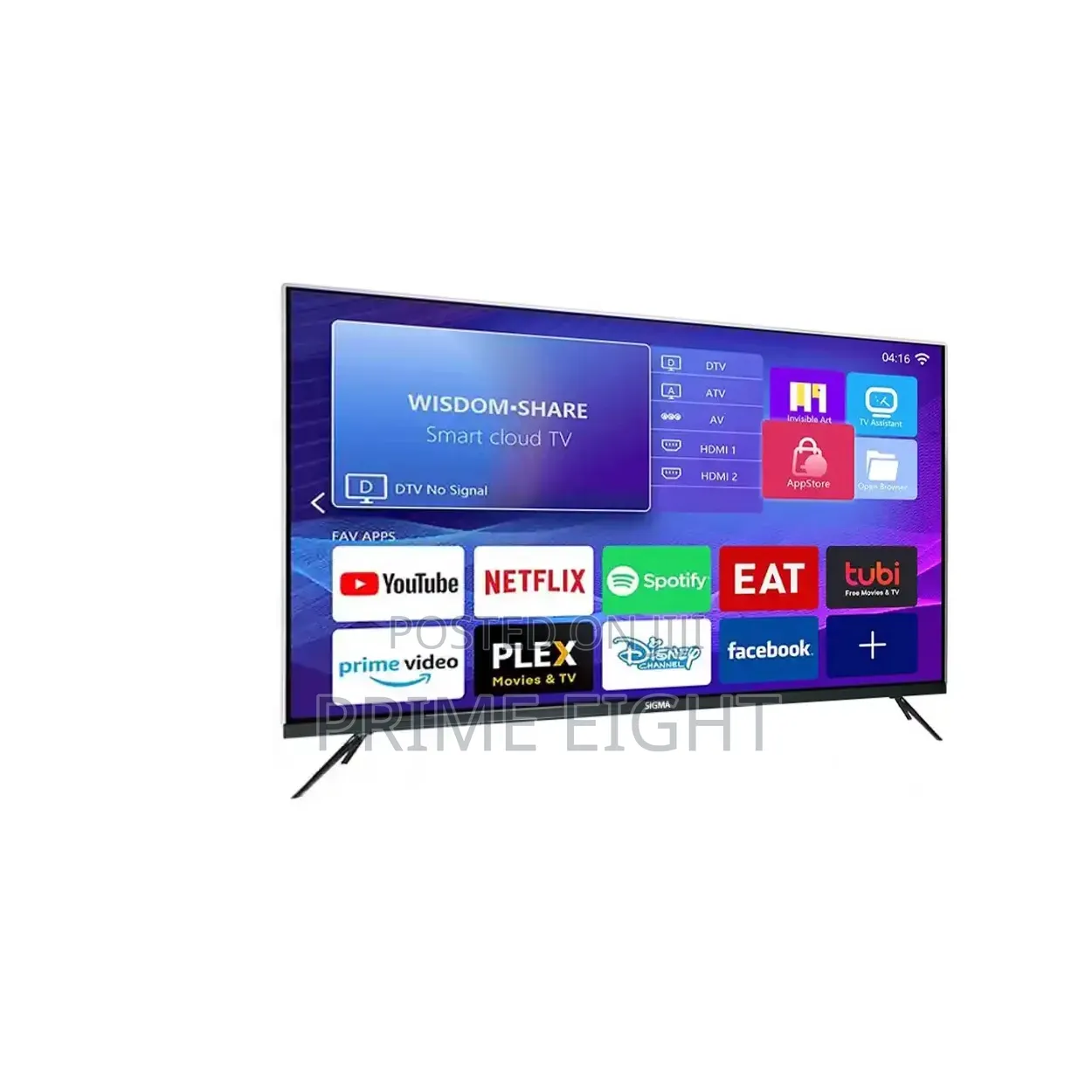 Sigma 32 Inch Digital FHD LED TV ICast Frameless
Available