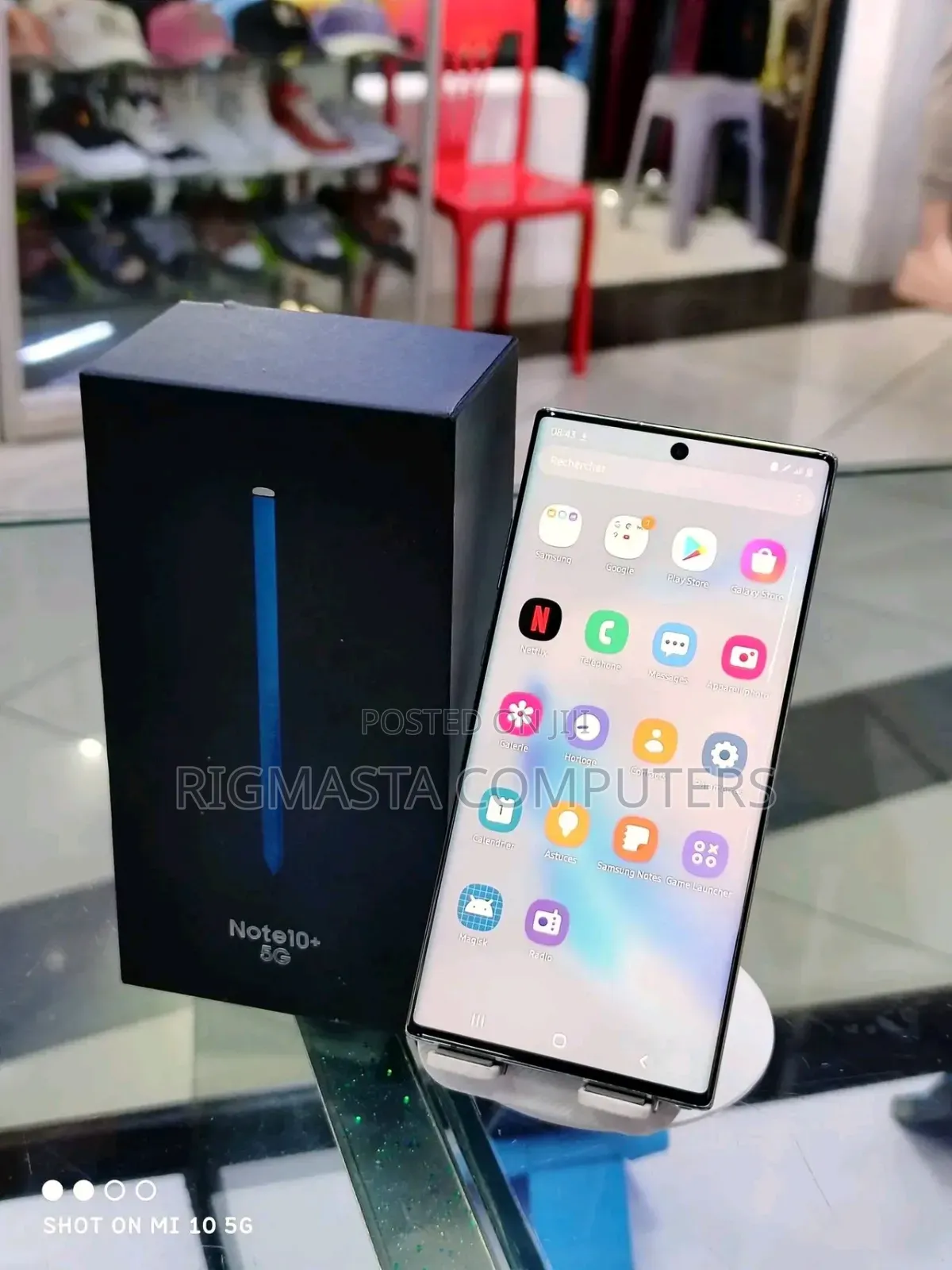 New Samsung Galaxy Note 10 Plus 5G 512 GB Gray