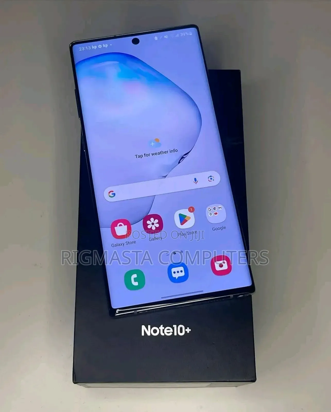 New Samsung Galaxy Note 10 Plus 256 GB Gray