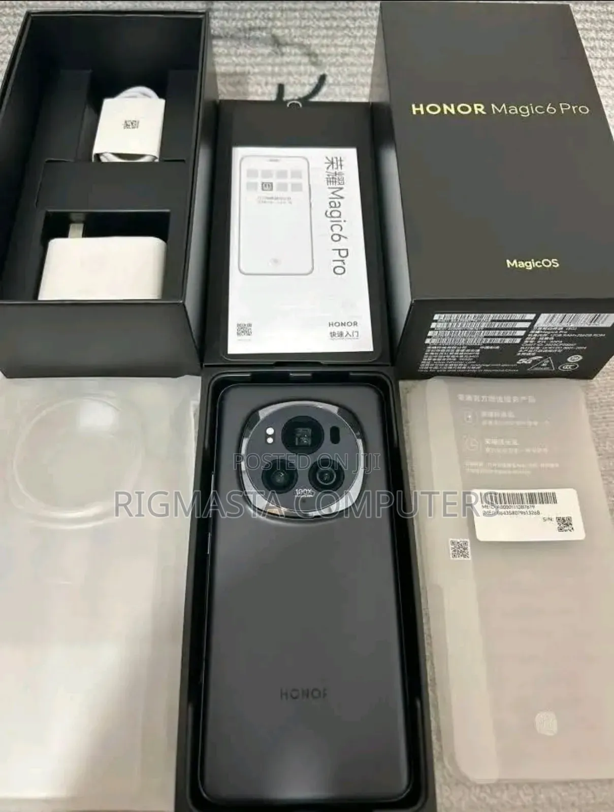New Honor Magic6 Pro 512 GB Black