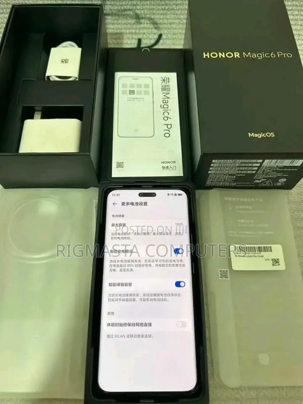 New Honor Magic6 Pro 512 GB Black