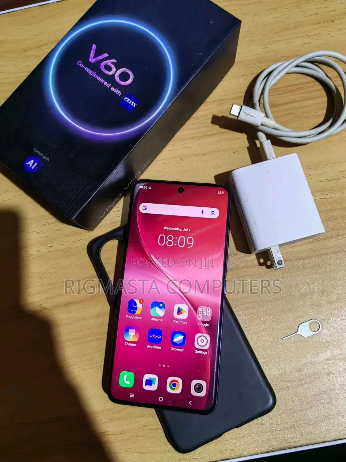 New Vivo V60 256 GB Black