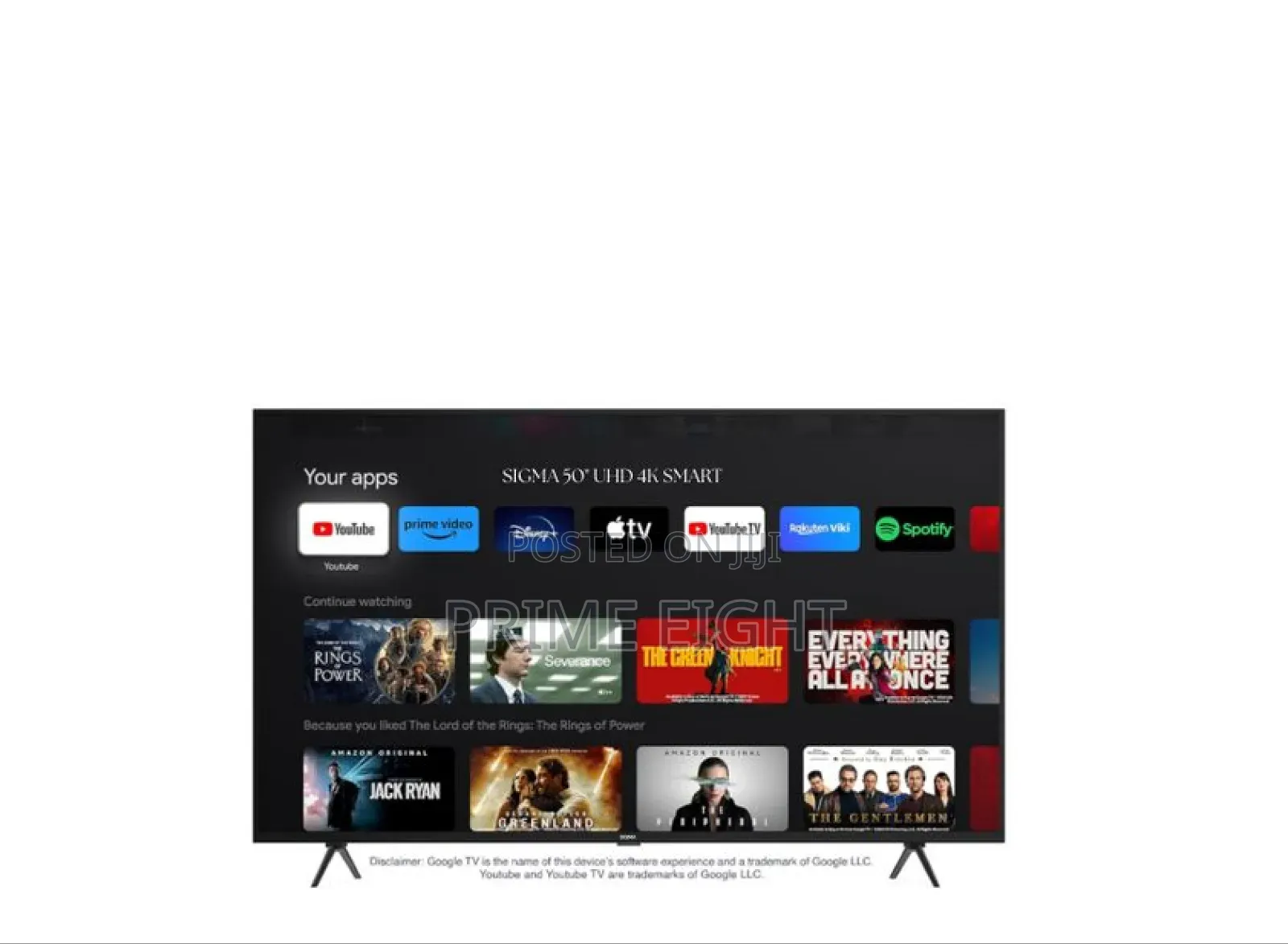 Sigma 50" Smart SIG-KU50V6-S - TV