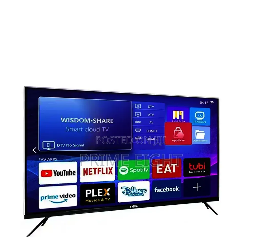 Sigma 75 - Inch STV-KQ75V6-S QLED UHD Smart TV)