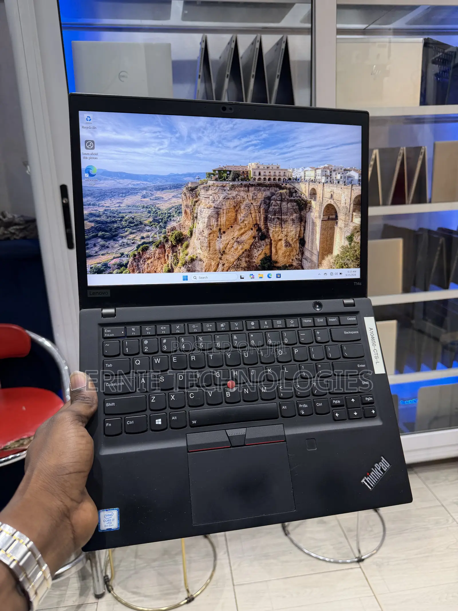 Laptop Lenovo ThinkPad T14 16GB Intel Core i7 SSD 256GB